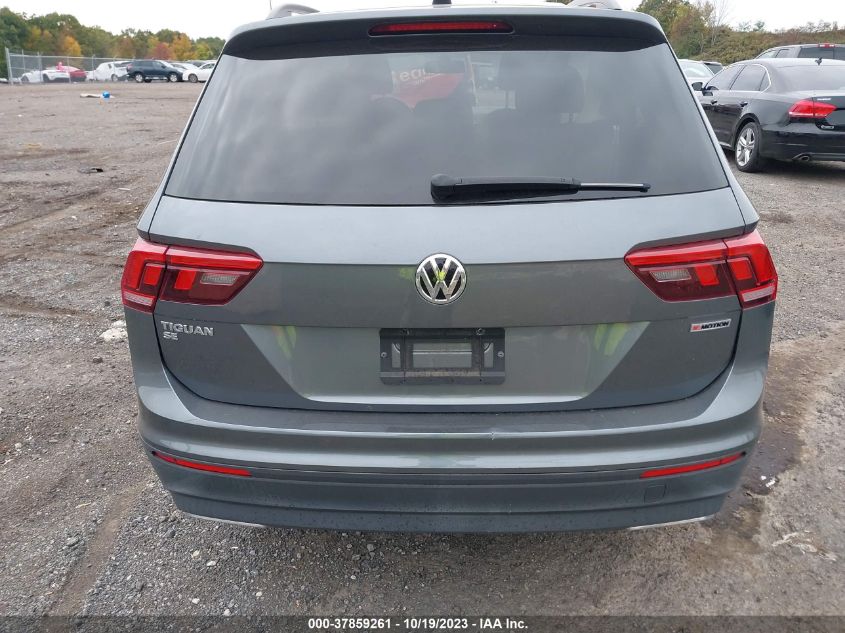 2019 VOLKSWAGEN TIGUAN SE/SEL/SEL R-LINE - 3VV2B7AX8KM188243