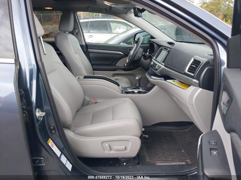 2018 TOYOTA HIGHLANDER HYBRID LIMITED - 5TDDGRFH7JS044218