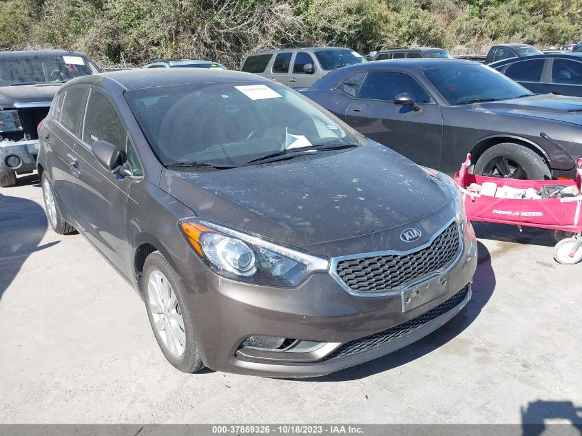2014 KIA FORTE 5-DOOR EX - KNAFX5A84E5244720