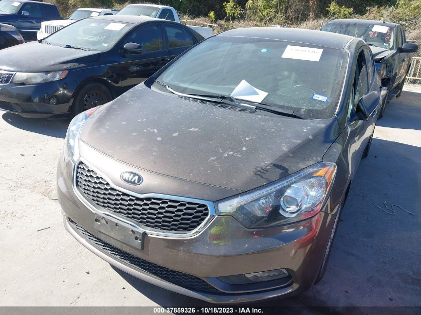 2014 KIA FORTE 5-DOOR EX - KNAFX5A84E5244720