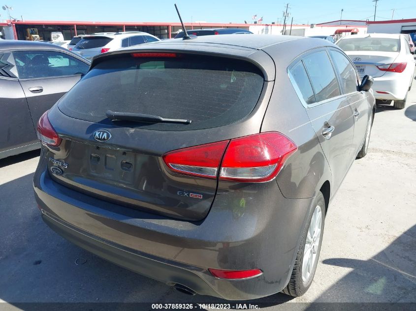2014 KIA FORTE 5-DOOR EX - KNAFX5A84E5244720