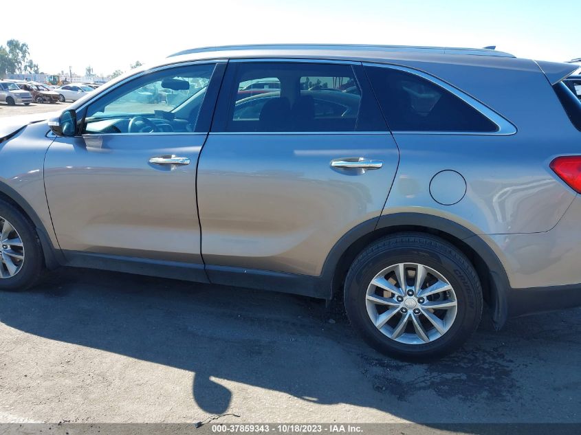 2017 KIA SORENTO LX V6 - 5XYPG4A53HG227362