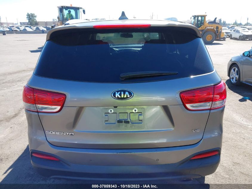 2017 KIA SORENTO LX V6 - 5XYPG4A53HG227362