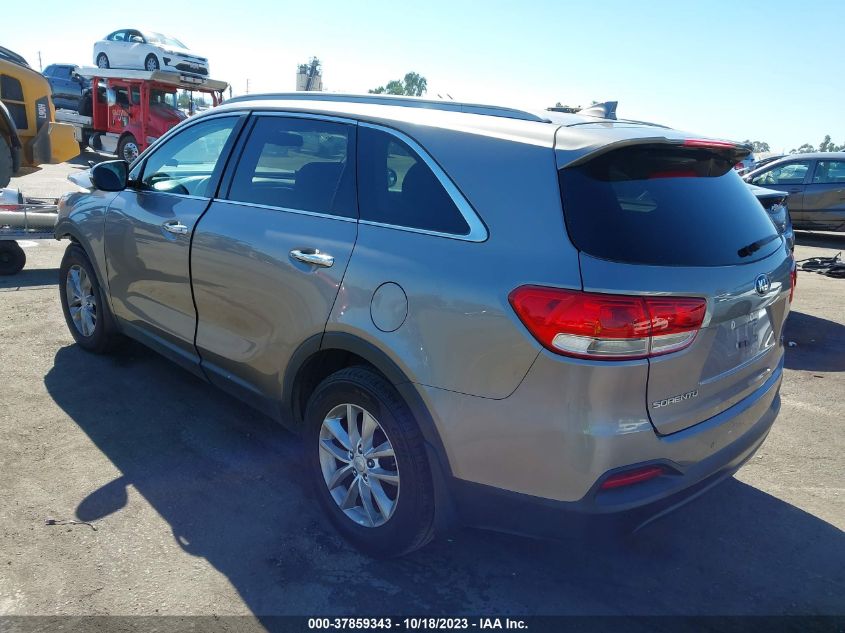 2017 KIA SORENTO LX V6 - 5XYPG4A53HG227362