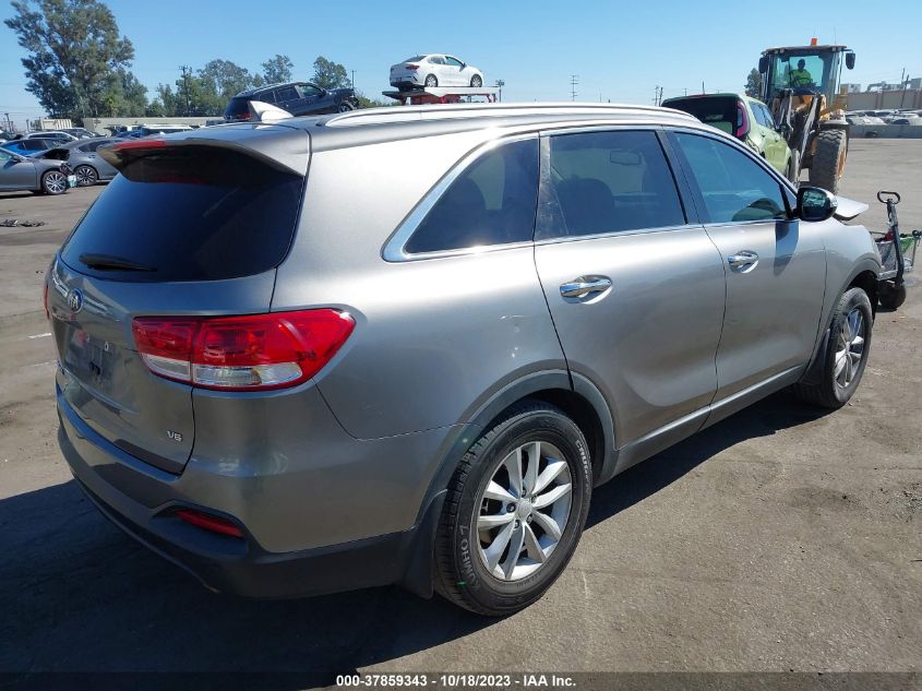 2017 KIA SORENTO LX V6 - 5XYPG4A53HG227362