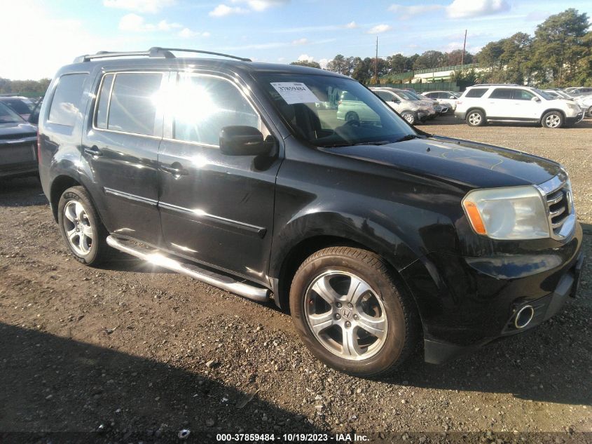 2013 HONDA PILOT EX-L - 5FNYF4H66DB063872