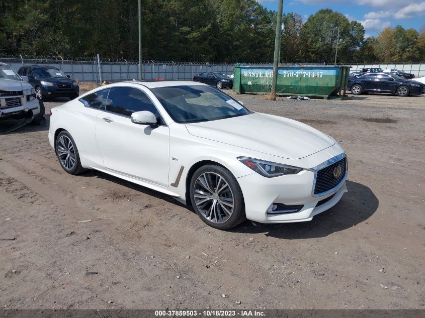 VIN JN1EV7EL6KM291539 Infiniti Q60 3.0T LUXE 2019