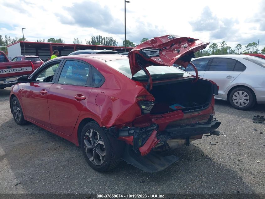 2021 KIA FORTE LXS - 3KPF24AD3ME270818