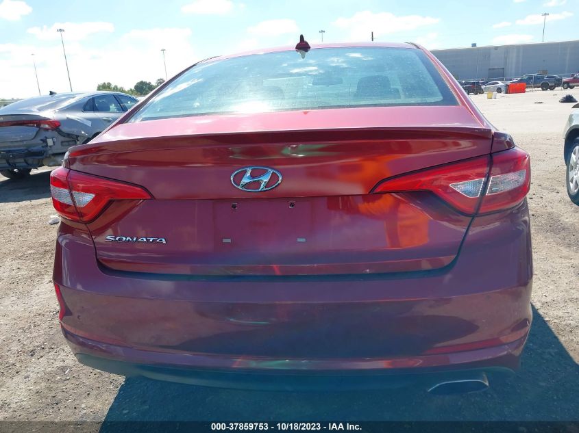 2015 HYUNDAI SONATA 2.4L SE - 5NPE24AF2FH122168