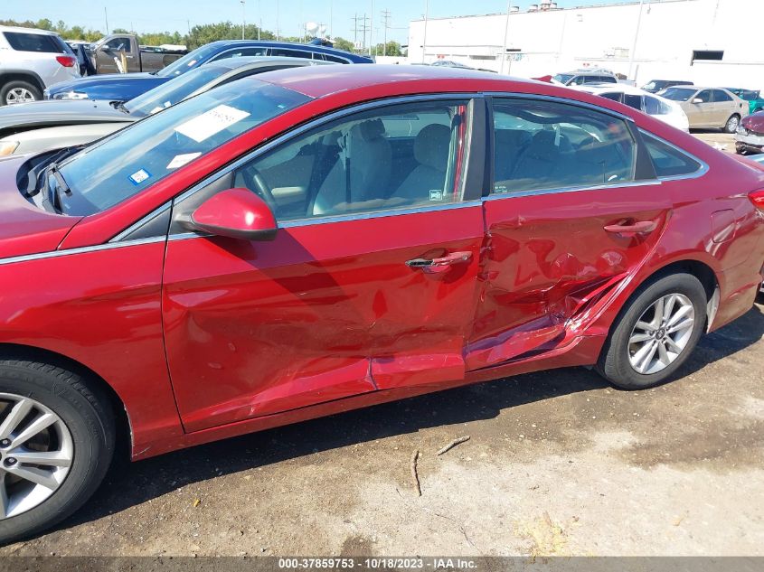 2015 HYUNDAI SONATA 2.4L SE - 5NPE24AF2FH122168