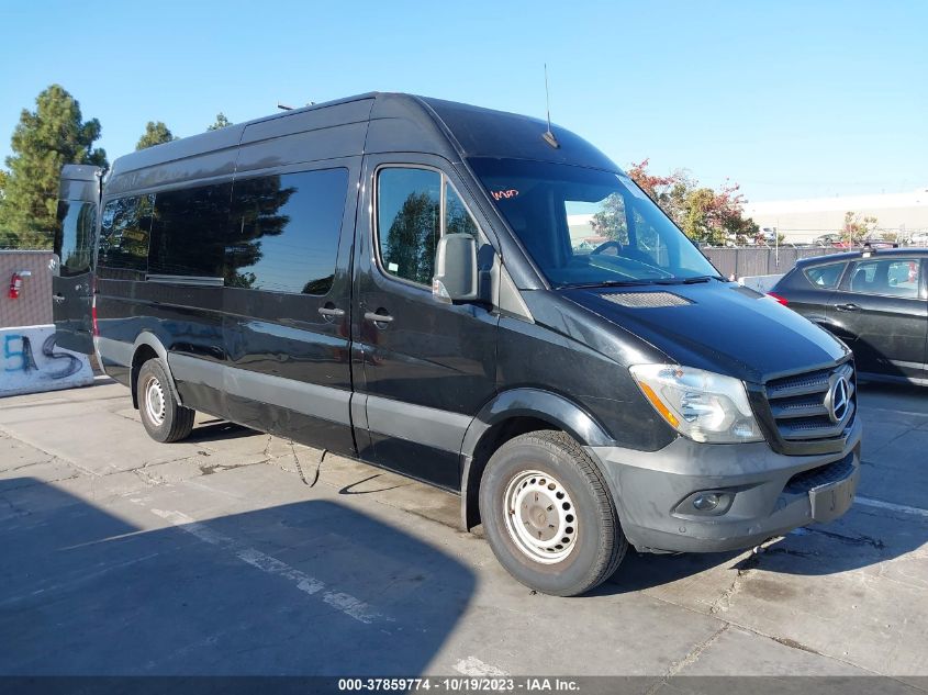 2018 MERCEDES-BENZ SPRINTER 2500 HIGH ROOF V6 - WDZPE8CD3JP611517