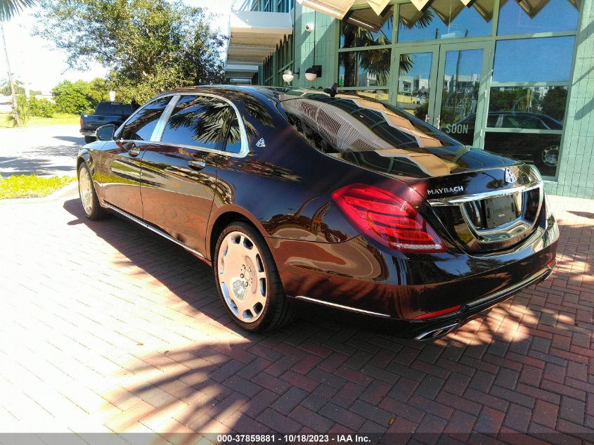 2017 MERCEDES-BENZ MAYBACH S 550 4MATIC WDDUX8FB3HA299869