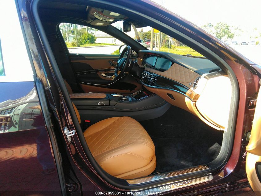 2017 MERCEDES-BENZ MAYBACH S 550 4MATIC WDDUX8FB3HA299869
