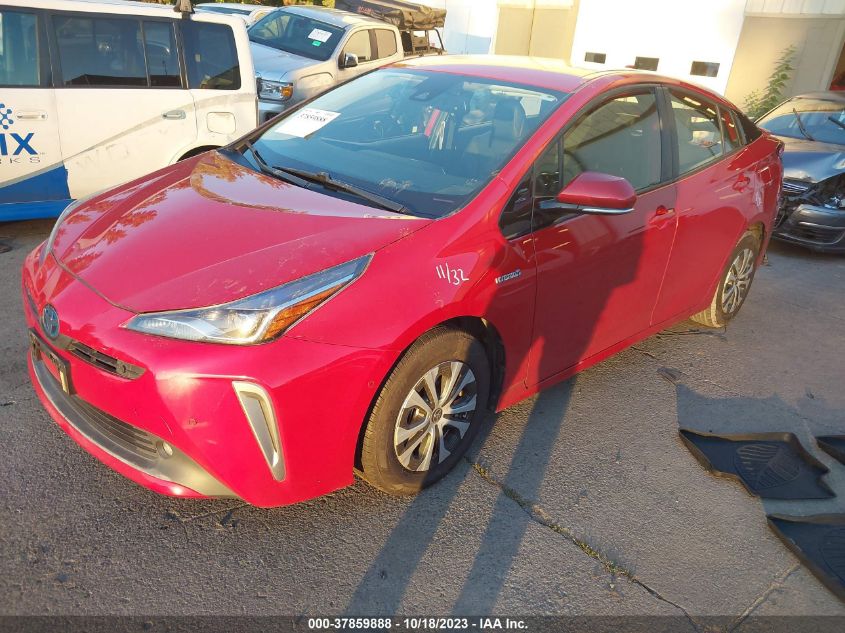 JTDL9RFU1K3012466 Toyota Prius LE/XLE 2