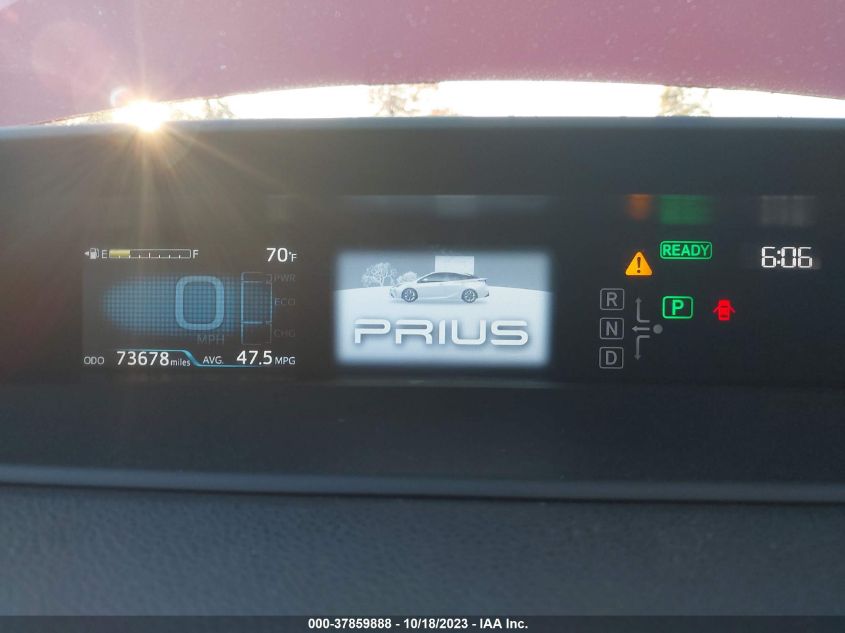 JTDL9RFU1K3012466 Toyota Prius LE/XLE 7