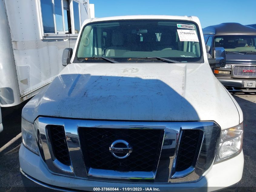 2018 NISSAN NV PASSENGER NV3500 HD SV 5BZBF0AA9JN850521