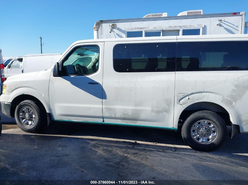 2018 NISSAN NV PASSENGER NV3500 HD SV 5BZBF0AA9JN850521