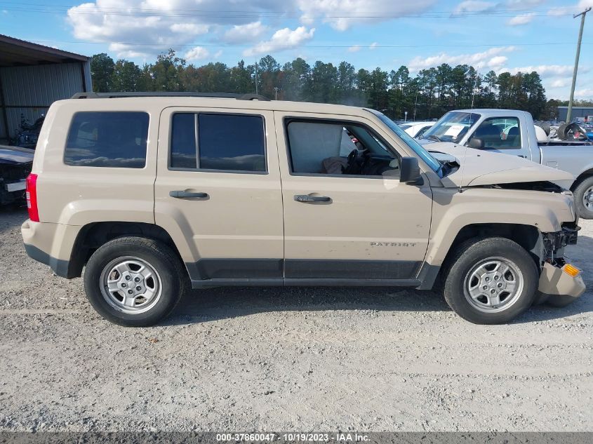 2016 JEEP PATRIOT SPORT - 1C4NJRBB3GD788930