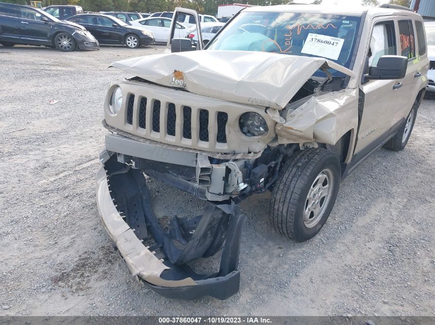 2016 JEEP PATRIOT SPORT - 1C4NJRBB3GD788930
