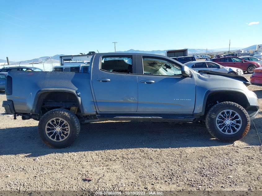 VIN 1GCGTEEN2N1267570 2022 CHEVROLET COLORADO ZR2