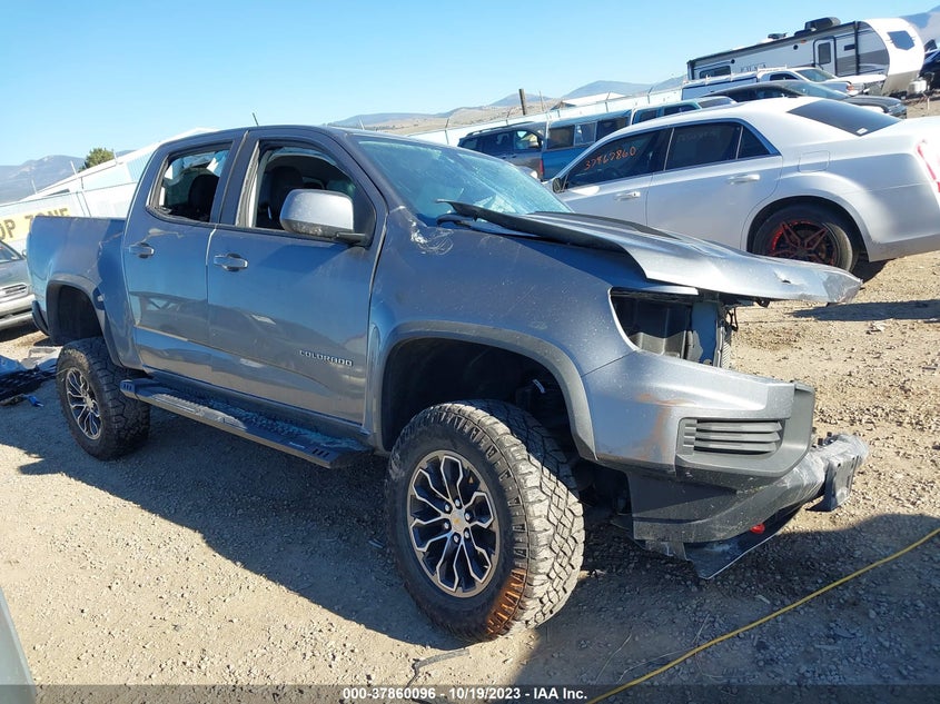 VIN 1GCGTEEN2N1267570 2022 CHEVROLET COLORADO ZR2