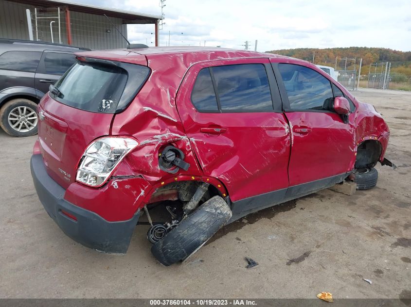 2015 CHEVROLET TRAX LS - KL7CJPSB5FB110148