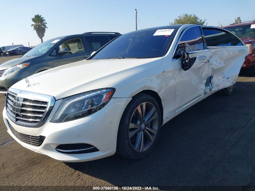 2014 MERCEDES-BENZ S-CLASS S 550 WDDUG8CB3EA054814