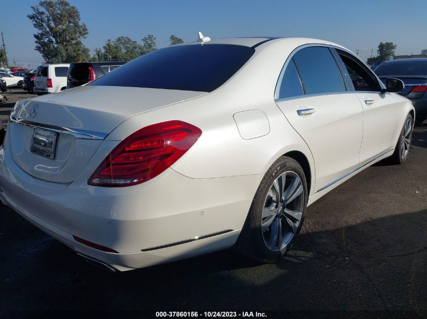2014 MERCEDES-BENZ S-CLASS S 550 WDDUG8CB3EA054814
