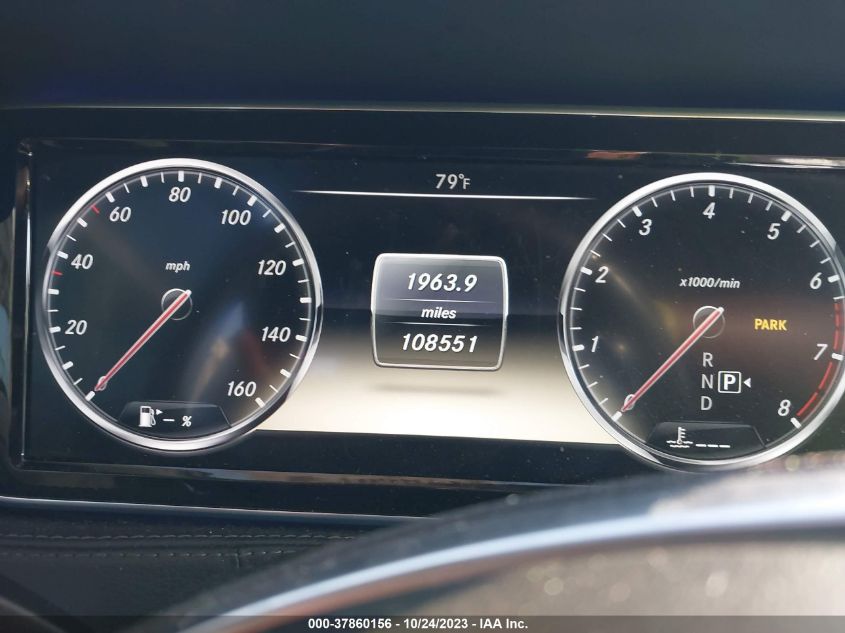 2014 MERCEDES-BENZ S-CLASS S 550 WDDUG8CB3EA054814