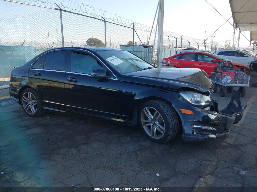 2014 MERCEDES-BENZ C-CLASS C 250 - WDDGF4HB2EA935683