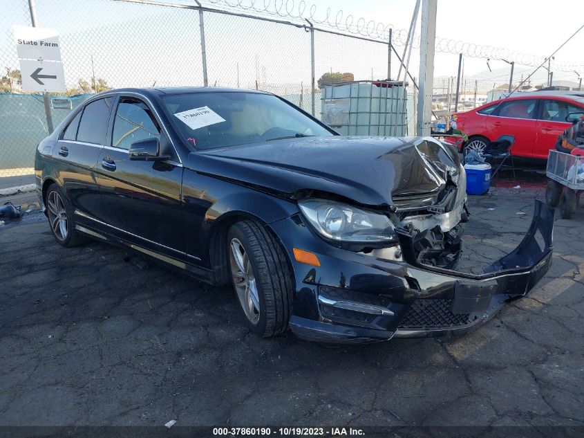 2014 MERCEDES-BENZ C-CLASS C 250 - WDDGF4HB2EA935683