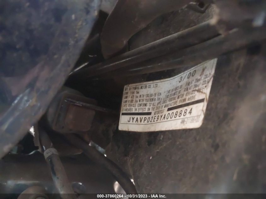 2000 YAMAHA XV1600 AL - JYAVP02E9YA008884