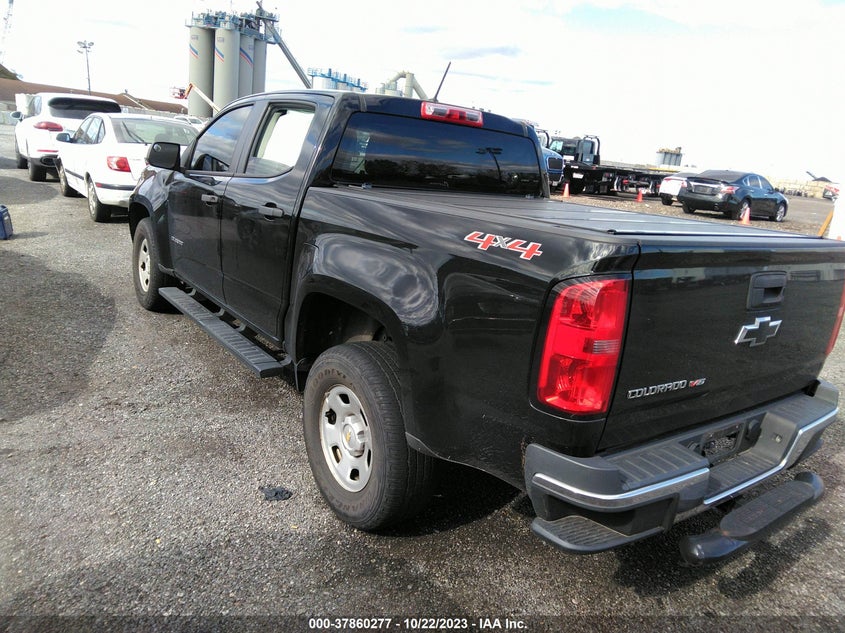 VIN 1GCGTBENXJ1258690 2018 CHEVROLET COLORADO 4WD WORK TRUCK