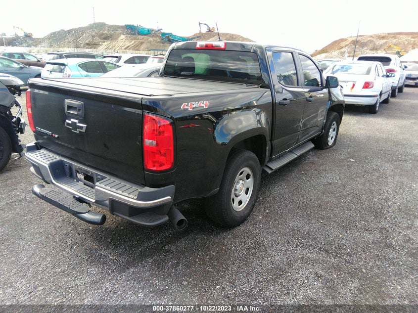 VIN 1GCGTBENXJ1258690 2018 CHEVROLET COLORADO 4WD WORK TRUCK