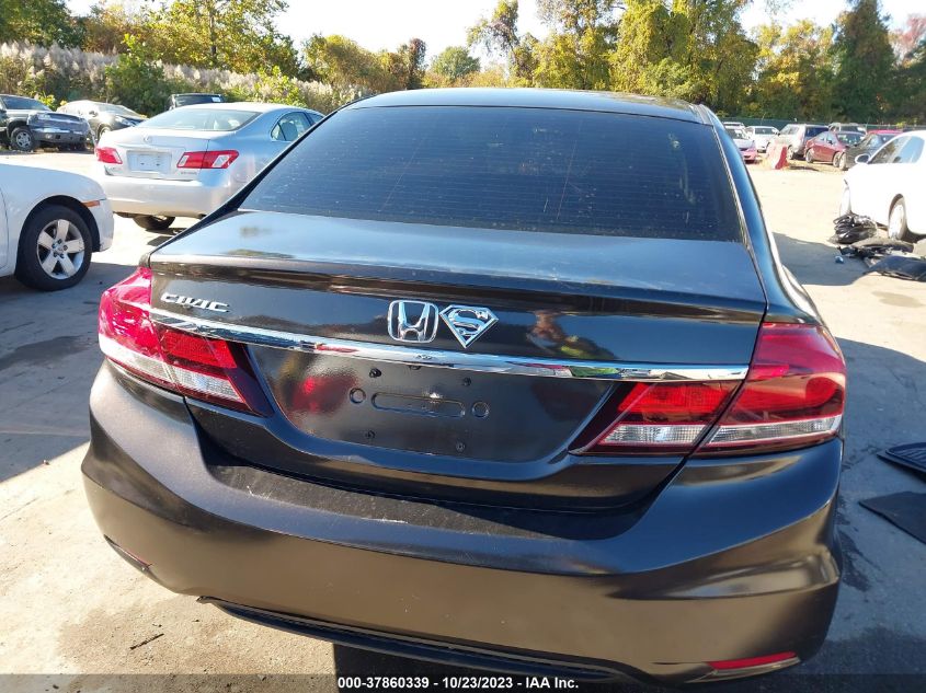 2013 HONDA CIVIC LX - 2HGFB2F54DH512334