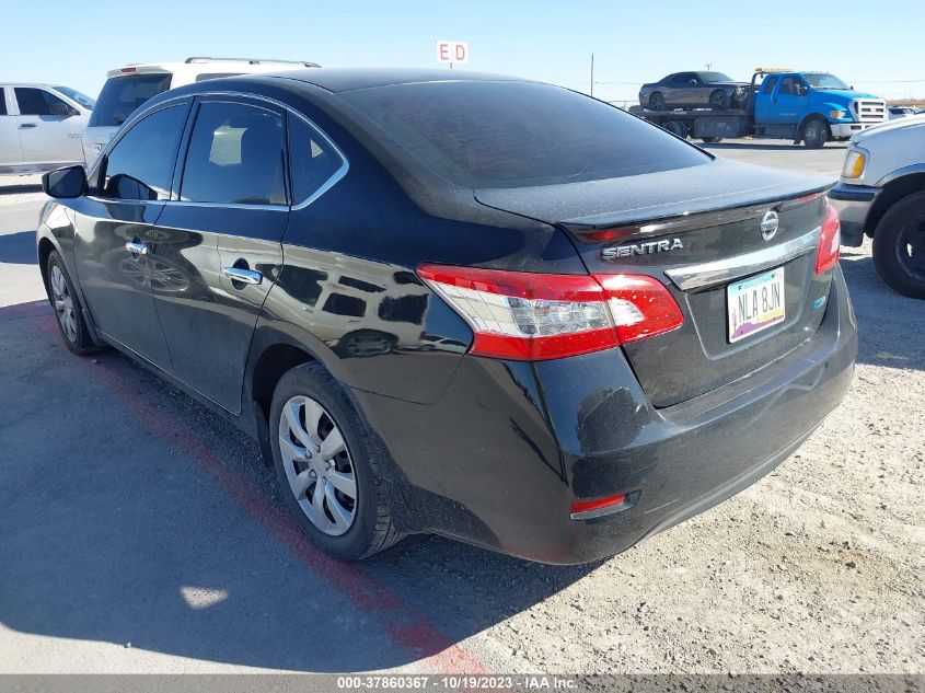 2014 NISSAN SENTRA FE+ S - 3N1AB7AP1EY336730