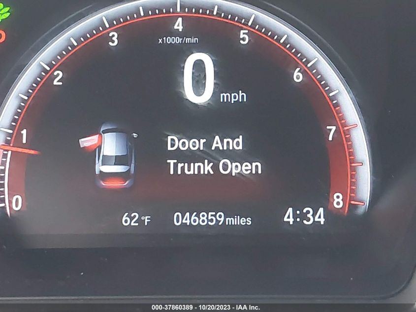 2019 HONDA CIVIC SPORT - 2HGFC2F86KH531309