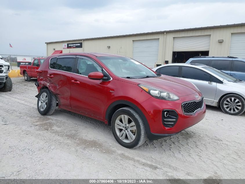 VIN KNDPMCAC6K7560869 2019 KIA SPORTAGE LX