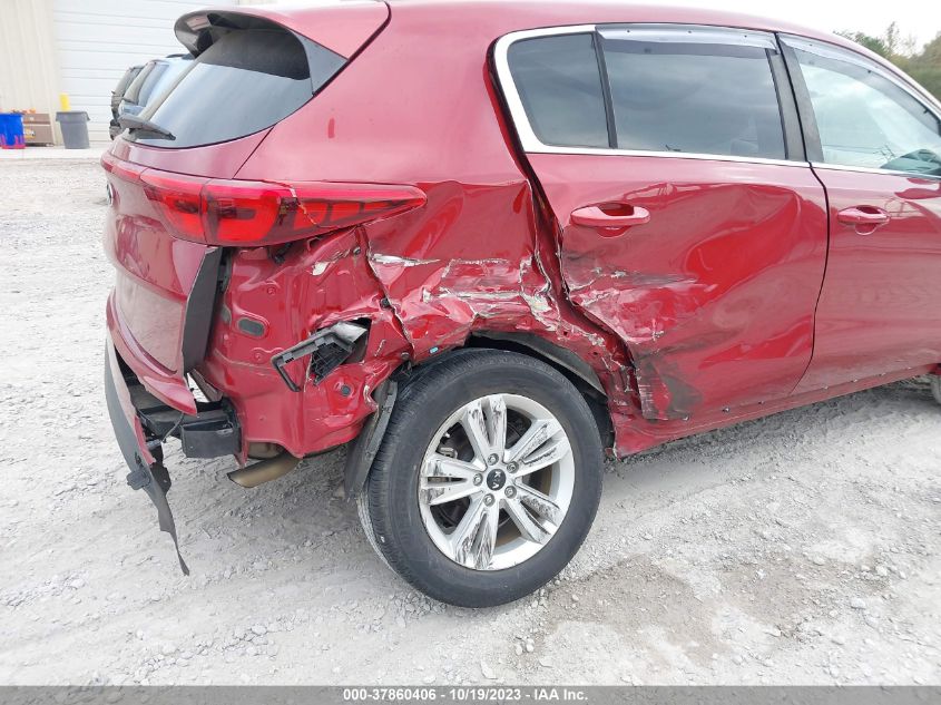 VIN KNDPMCAC6K7560869 2019 KIA SPORTAGE LX