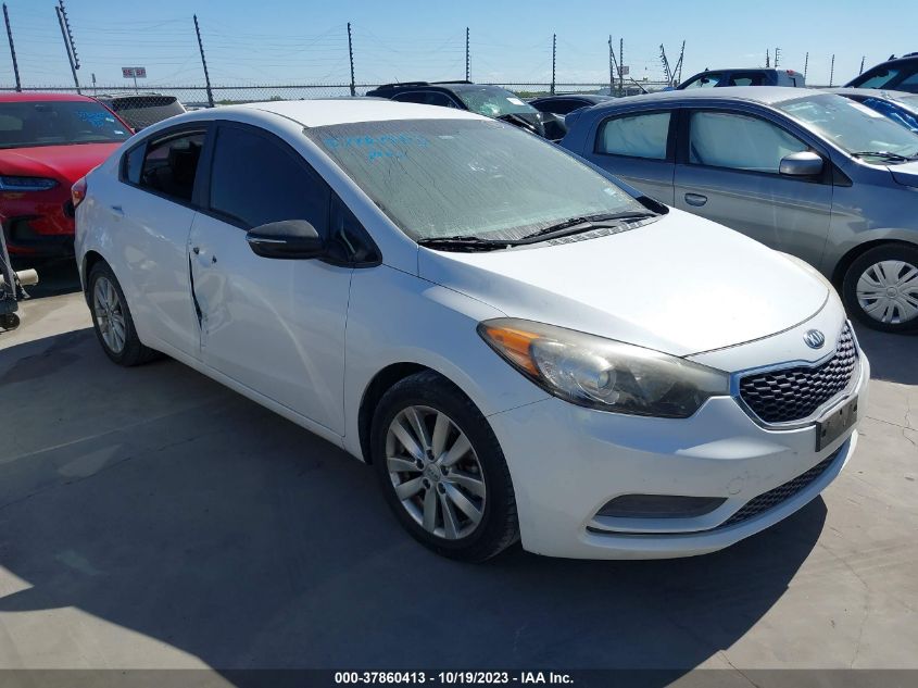 2016 KIA FORTE LX - KNAFX4A6XG5446473