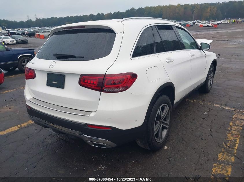VIN W1N0G8DB4MF929562 2021 MERCEDES-BENZ GLC 300