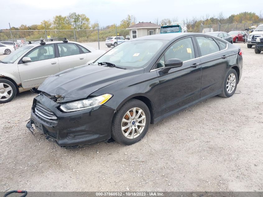 2015 FORD FUSION S - 3FA6P0G77FR305468