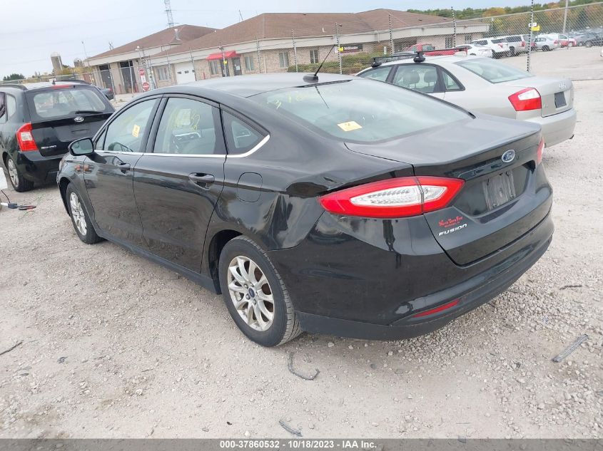 2015 FORD FUSION S - 3FA6P0G77FR305468