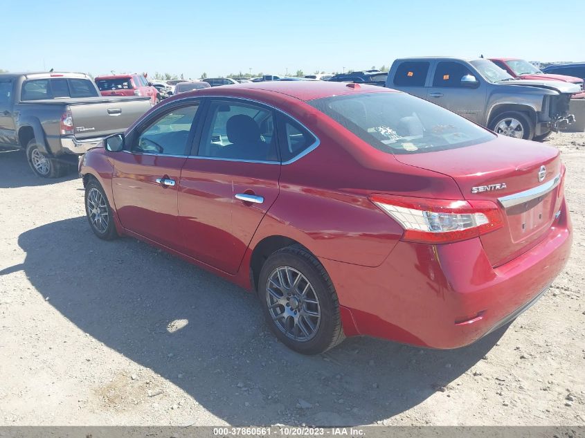 2013 NISSAN SENTRA SV - 3N1AB7AP9DL769806