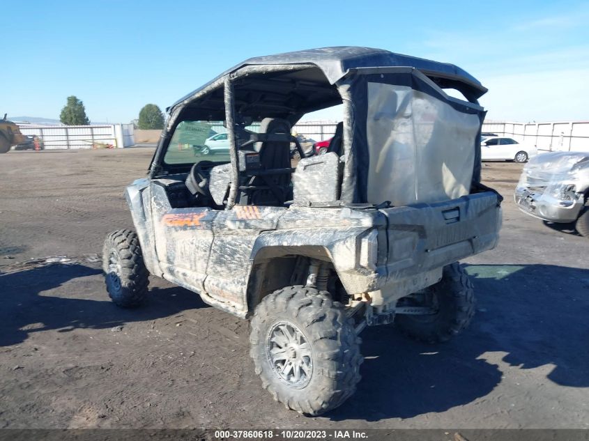2022 YAMAHA YXE1000 5Y4AN39YXNA104620