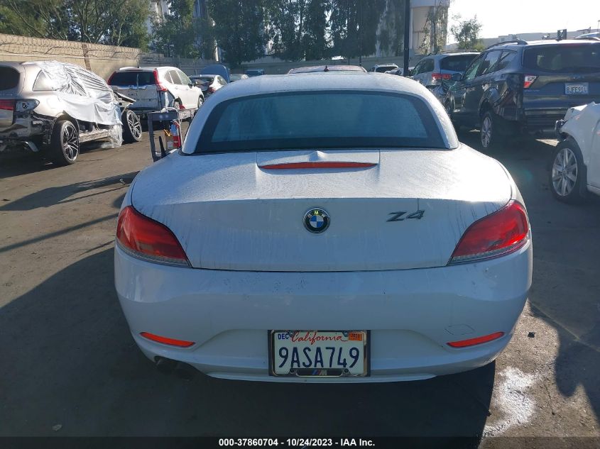 2013 BMW Z4 SDRIVE28I WBALL5C59DJ104072
