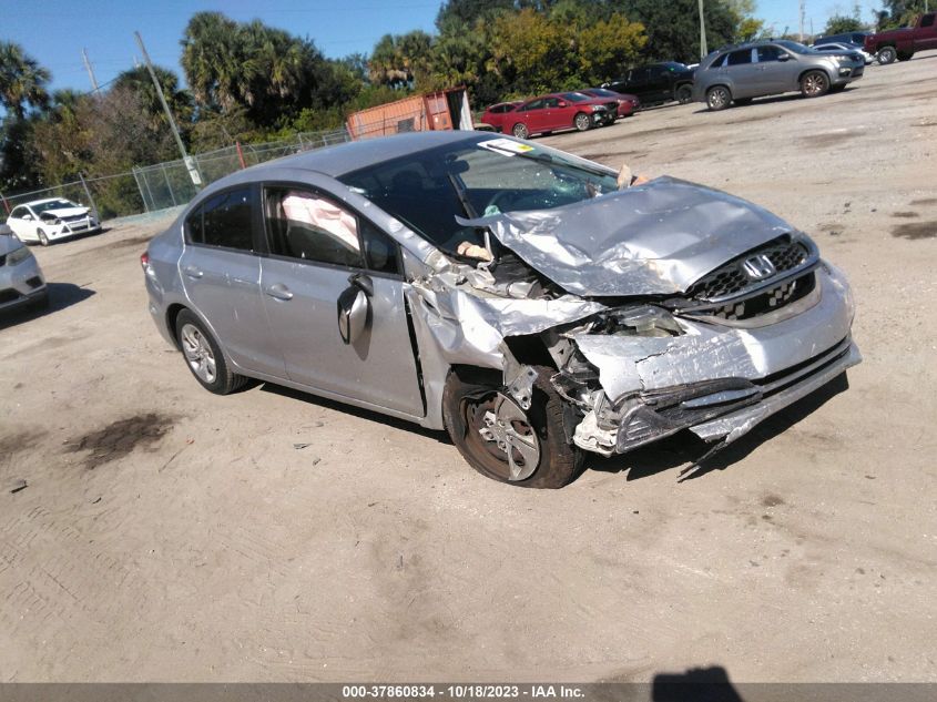 2014 HONDA CIVIC SEDAN LX - 19XFB2F55EE011464