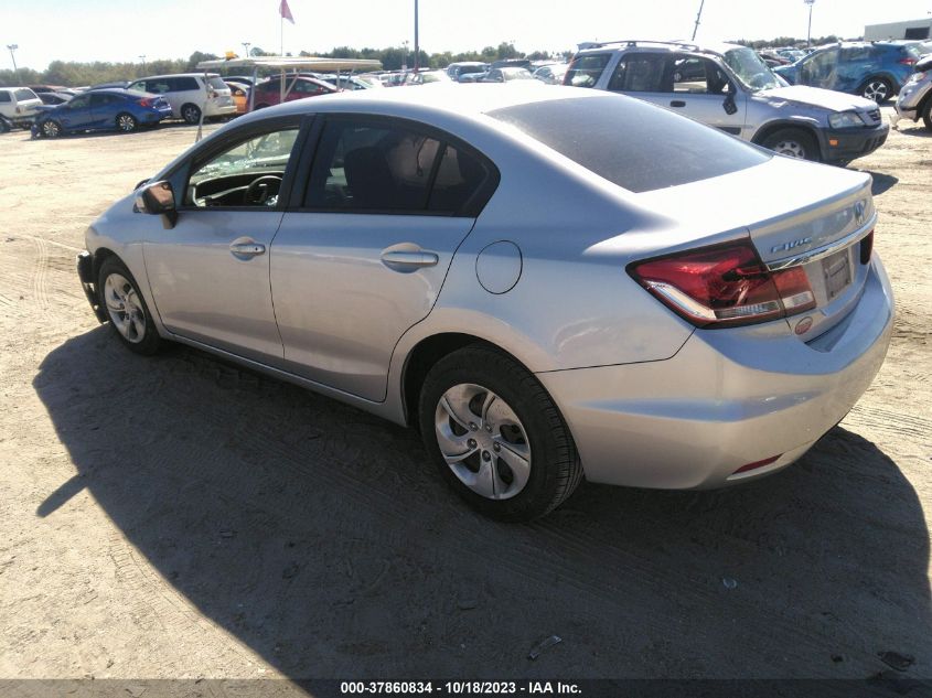 2014 HONDA CIVIC SEDAN LX - 19XFB2F55EE011464