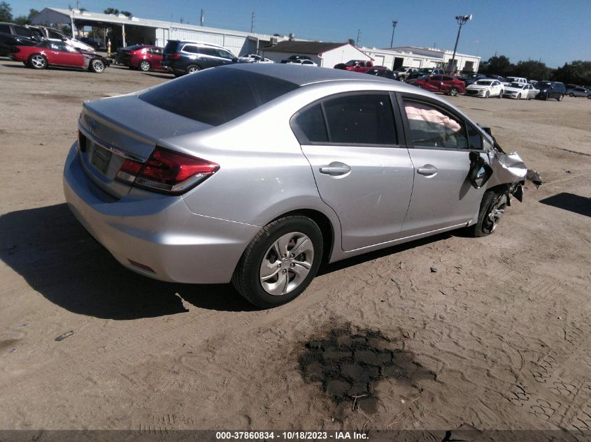 2014 HONDA CIVIC SEDAN LX - 19XFB2F55EE011464
