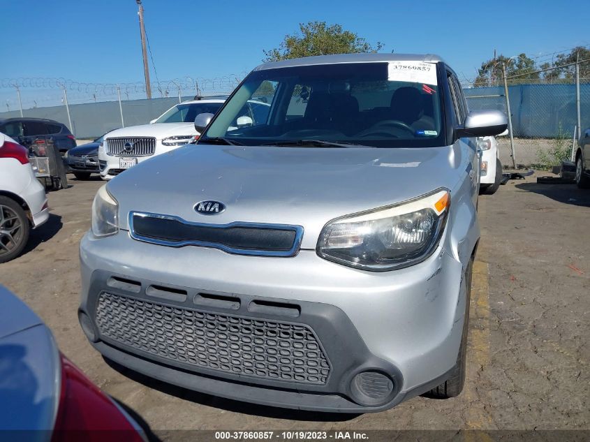 2014 KIA SOUL BASE - KNDJN2A23E7723325